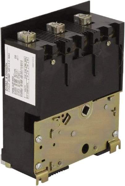 Square D - 1 & 3 Phase, 600VAC, 1 Pole, 2, Open Nonfused Cam & Disconnect Switch - 1 Wire - Eagle Tool & Supply