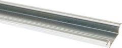 Schneider Electric - 78.8 Inch Long x 2.95 Inch Wide x 0.59 Inch High x Zinc Plated Steel DIN Rail - 2mm Thick - Eagle Tool & Supply