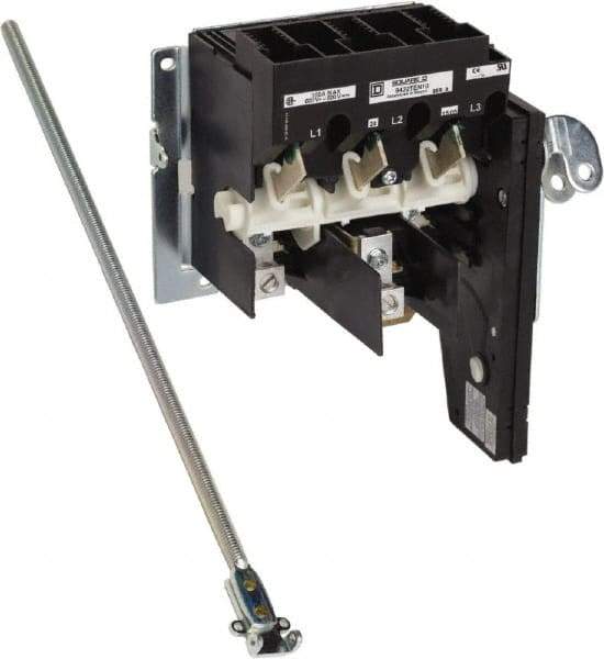 Square D - 1 & 3 Phase, 600VAC, 3 Pole, 1, 4, 12, 3R & 4X, Open Nonfused Cam & Disconnect Switch - 3 Wires - Eagle Tool & Supply
