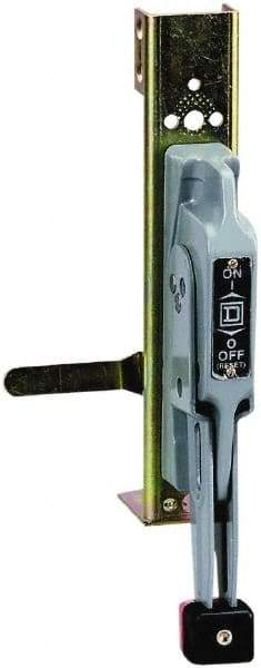 Square D - Circuit Breaker Flange Handle - Use with Disconnect Switches (30...200 A) All Circuit Breaker Mechanisms, PowerPact L Frame Kit Circuit Breaker - Eagle Tool & Supply