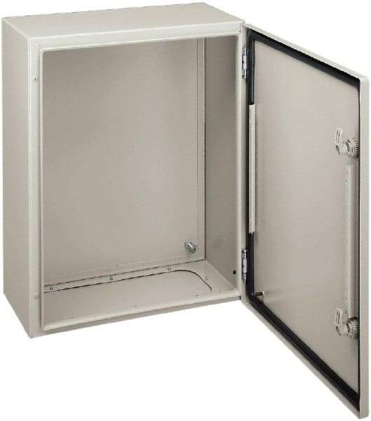 Schneider Electric - Steel Standard Enclosure Hinge Cover - NEMA 4, 500mm Wide x 600 mm High x 200mm Deep - Eagle Tool & Supply