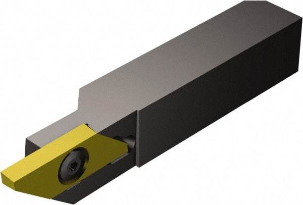 Sandvik Coromant - QS-SMALR/L-X, External, Right Hand, 8.5mm Max Depth of Cut, Indexable Grooving Tool Holder - MACR 3 200-N Insert Compatibility, 12mm Shank Height, 12mm Shank Width, 70mm OAL - Eagle Tool & Supply