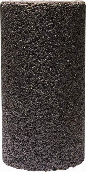 Tru-Maxx - Type 18, 1-1/2" Max Diam, 2-1/2" Head Thickness, 16 Grit Oval Cone - Zirconia Alumina, Coarse Grade, 5/8-11 Shank Thread - Eagle Tool & Supply