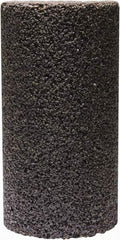Tru-Maxx - Type 18, 1-1/2" Max Diam, 2-1/2" Head Thickness, 16 Grit Oval Cone - Zirconia Alumina, Coarse Grade, 5/8-11 Shank Thread - Eagle Tool & Supply