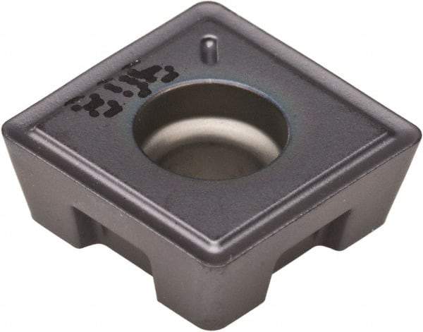 Iscar - SOMT120408 GF Grade IC908 Carbide Indexable Drill Insert - TiAlN Finish, Square, 1/2" Inscribed Circle - Eagle Tool & Supply