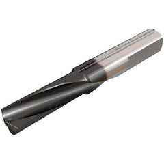 Iscar - 7mm Min Bore Diam, 14mm Max Bore Depth, 8mm Shank Diam, Helical Boring Bar - 0.3mm Corner Radius, Left Hand Cut, Solid Carbide, TiAlN Finish - Exact Industrial Supply