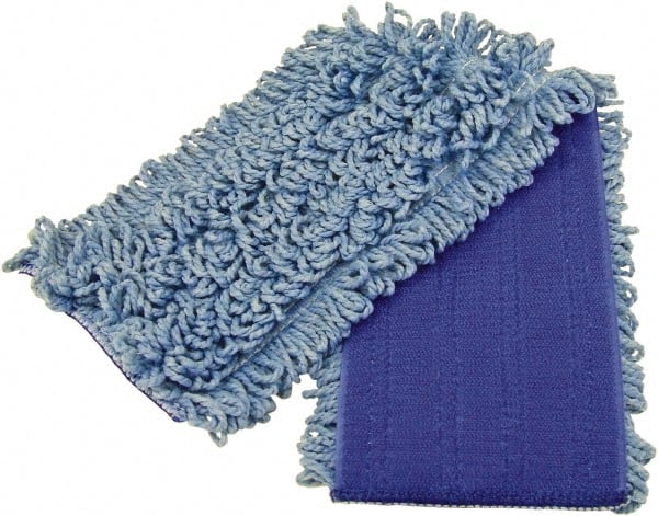 Fas-trak - Blue Head Band, Microfiber Loop End Mop Head - Eagle Tool & Supply