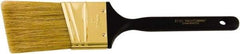 Wooster Brush - 2" Angled Hog Sash Brush - 2-7/16" Bristle Length, 5-1/8" Plastic Fluted Handle - Eagle Tool & Supply