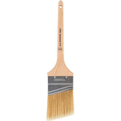 Wooster Brush - 2-1/2" Angled Synthetic Sash Brush - 2-11/16" Bristle Length, 8" Maple Rattail Handle - Eagle Tool & Supply