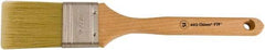 Wooster Brush - 2" Flat Synthetic Sash Brush - 2-11/16" Bristle Length, 7-7/8" Maple Fluted Handle - Eagle Tool & Supply