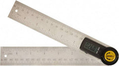 Johnson Level & Tool - 360° Measuring Range, Digital Protractor - 0.10° Resolution, 7 Inch Long Blade, Accuracy Up to 0.30°, CR2032 Lithium Battery Included - Eagle Tool & Supply