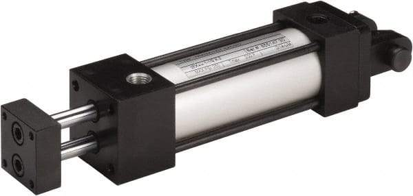 Norgren - 4" Stroke x 1-1/8" Bore Double Acting Air Cylinder - 1/8 Port, 150 Max psi, -20 to 200°F - Eagle Tool & Supply