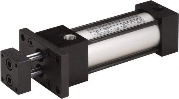 Norgren - 6" Stroke x 1-1/2" Bore Double Acting Air Cylinder - 1/4 Port, 250 Max psi, -20 to 200°F - Eagle Tool & Supply