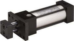 Norgren - 8" Stroke x 2-1/2" Bore Double Acting Air Cylinder - 1/4 Port, 250 Max psi, -20 to 200°F - Eagle Tool & Supply