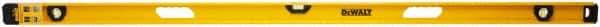 DeWALT - 72" Long 3 Vial I-Beam Level - Aluminum, Yellow - Eagle Tool & Supply