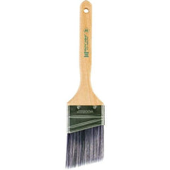 Wooster Brush - 2-1/2" Angled Synthetic Sash Brush - 2-15/16" Bristle Length, 7.88" Maple Fluted Handle - Eagle Tool & Supply