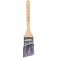 Wooster Brush - 2" Angled Synthetic Sash Brush - 2-11/16" Bristle Length, 7.88" Maple Fluted Handle - Eagle Tool & Supply