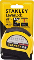 Stanley - 25' x 1" Tape Measure - 1/16" Graduation - Eagle Tool & Supply