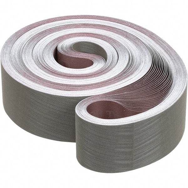 3M - 3" Wide x 132" OAL, A30 Grit, Aluminum Oxide Abrasive Belt - Aluminum Oxide, Coated, Cloth Backing, Wet, Series 307EA - Eagle Tool & Supply