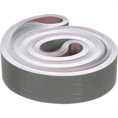 3M - 3" Wide x 132" OAL, A16 Grit, Aluminum Oxide Abrasive Belt - Aluminum Oxide, Coated, Cloth Backing, Wet, Series 307EA - Eagle Tool & Supply