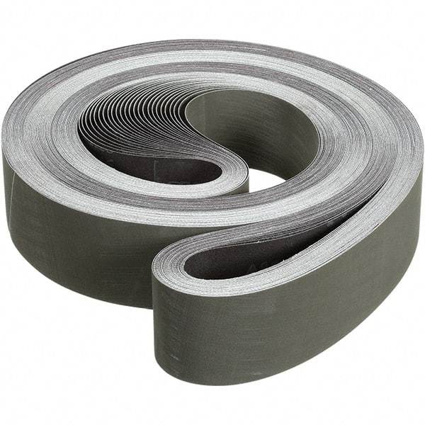 3M - 3" Wide x 132" OAL, A16 Grit, Aluminum Oxide Abrasive Belt - Aluminum Oxide, Coated, Cloth Backing, Dry, Series 237AA - Eagle Tool & Supply