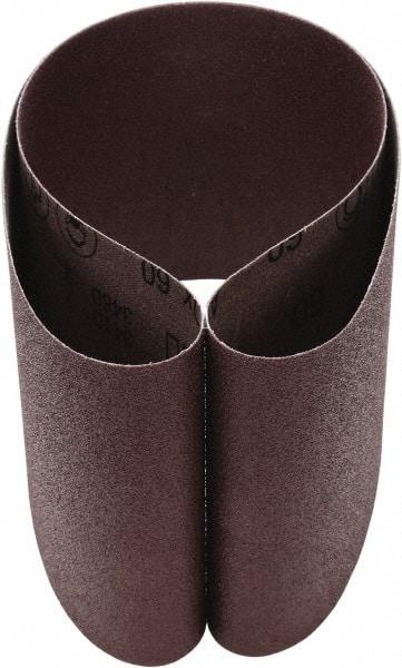 3M - 6" Wide x 48" OAL, 60 Grit, Aluminum Oxide Abrasive Belt - Aluminum Oxide, Coated, Cloth Backing, Series 341D - Eagle Tool & Supply