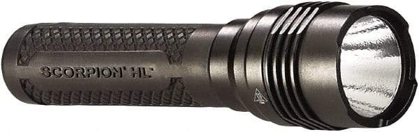 Streamlight - White LED Bulb, 725 Lumens, Industrial/Tactical Flashlight - Black Aluminum Body, 2 CR123A Lithium Batteries Included - Eagle Tool & Supply