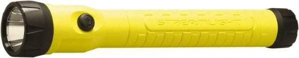 Streamlight - White LED Bulb, 130 Lumens, Industrial/Tactical Flashlight - Yellow Plastic Body, 1 4.8 V\xB6Sub-C Battery Included - Eagle Tool & Supply