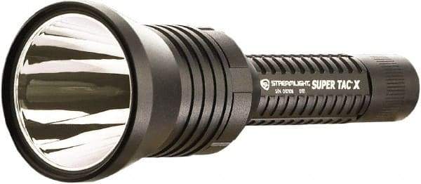 Streamlight - White LED Bulb, 200 Lumens, Industrial/Tactical Flashlight - Black Aluminum Body, 2 CR123A Lithium Batteries Included - Eagle Tool & Supply