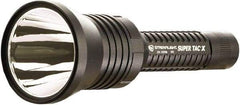 Streamlight - White LED Bulb, 200 Lumens, Industrial/Tactical Flashlight - Black Aluminum Body, 2 CR123A Lithium Batteries Included - Eagle Tool & Supply