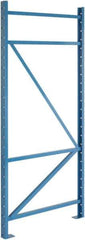 Steel King - 39,990 Lb Capacity Heavy-Duty Framing Upright Pallet Storage Rack - 3" Wide x 144" High x 48" Deep, Powder Coat Blue - Eagle Tool & Supply
