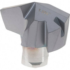 Iscar - Series ICP, 31.9mm Diam Grade IC908 Replaceable Drill Tip - Carbide, TiAlN/TiN Finish, 31 Seat Size - Eagle Tool & Supply