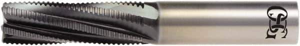 OSG - 7/16" Cutting Diam x 1-5/16" Length of Cut, 8 Flute, Spiral Router Bit - Diamond Coated, Right Hand Cut, Solid Carbide, 3" OAL x 1/2" Shank Diam, Roughing, 15° Helix Angle - Eagle Tool & Supply