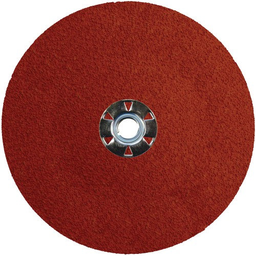 7X5/8-11 24G CER RESIN FIBER DISC - Eagle Tool & Supply