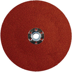 7X5/8-11 24G CER RESIN FIBER DISC - Eagle Tool & Supply
