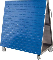 Triton - 29-3/4 Inches Wide x 51-1/2 Inches High x 48 Inches Deep A-Frame Pegboard & Louvered Panel - 650 Lbs. Load Limit, 32 Square Ft. Surface Area - Eagle Tool & Supply