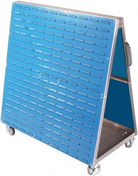 Triton - 29-3/4 Inches Wide x 51-1/2 Inches High x 48 Inches Deep A-Frame Louvered Panel - 650 Lbs. Load Limit, 32 Square Ft. Surface Area - Eagle Tool & Supply