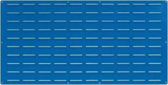 Triton - 48" Wide x 24" High, Blue Louvered Bin Panel - Use with LocBin - Eagle Tool & Supply