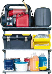 Triton - 18" Wide, 32" High, Open Shelving Accessory/Component - Steel, Epoxy Coated Finish, 34" Long, Use with 1700 Storability Series - Eagle Tool & Supply