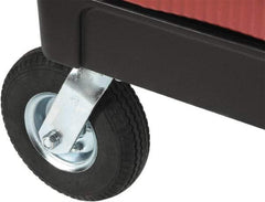 Rubbermaid - 8" High, Cart Caster Kit - Use with FG450088, FG451288, FG451388, FG452010, FG452088, FG453288, FG453388, FG454600, FG454610, FG454888 - Eagle Tool & Supply