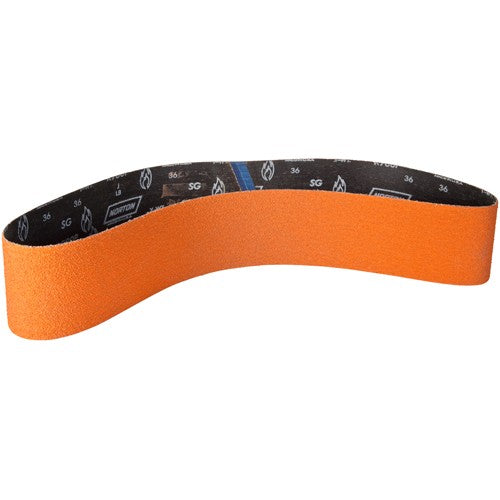 4″ × 54″ SG Blaze R980P Narrow Belt 80 Grit Ceramic Alumina - Eagle Tool & Supply