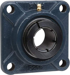 Value Collection - 3/4" ID, 3-3/8" OAL x 1-3/8" OAH 4-Bolt Flange - 1,494 Lb Static Cap, 2,877 Lb Dyn Cap, 2-33/64" Btw Mnt Hole Ctrs, 19/32" Base-to-Ctr Ht, Cast Iron - Eagle Tool & Supply
