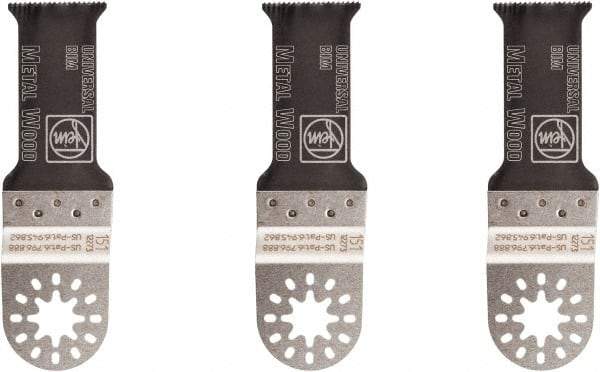 Fein - Rotary & Multi-Tool Multi-Use Saw Blade - 1-1/8" Universal E-Cut Blade, For Fein Multimaster, Wood, Drywall, Plastic Saw Blade - Eagle Tool & Supply