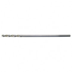 #24 RHS / RHC HSS 135 Degree Split Point NAS907 Type A General Purpose Extended Length Drill - Bright - Eagle Tool & Supply