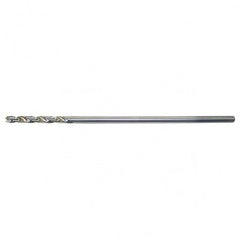 #39 RHS / RHC HSS 135 Degree Split Point NAS907 Type A General Purpose Extended Length Drill - Bright - Eagle Tool & Supply
