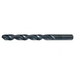 #12 RHS / RHC HSS 135 Degree Split Point Heavy Duty Jobber Length Drill - Steam Oxide - Eagle Tool & Supply