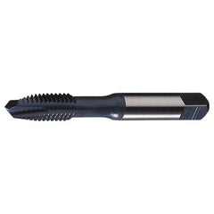 ‎#10-32 UNF 3 Flute H3 Plug HSS-E CNC For Soft Metals Spiral Point Tap- Steam Oxide - Exact Industrial Supply