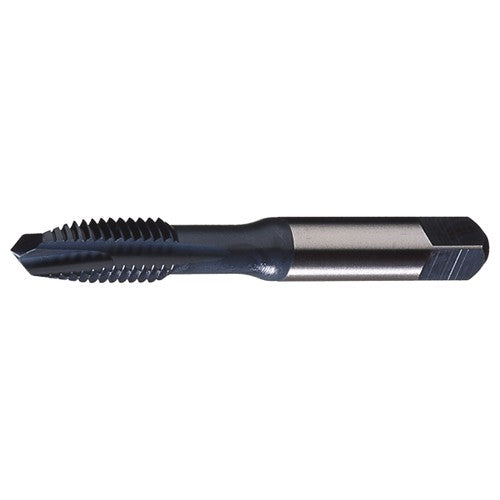 ‎#4-40 UNC 2 Flute H2 Plug HSS-E CNC For Soft Metals Spiral Point Tap- Steam Oxide - Exact Industrial Supply