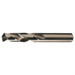 #27 RHS / RHC HSS-CO 8% (M42) 135 Degree Split Point Heavy Duty Cobalt Screw Machine Drill - Straw / Gold Oxide - Eagle Tool & Supply