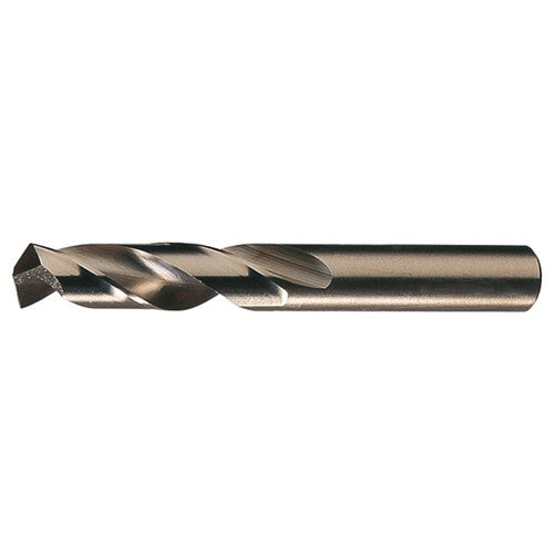 #4 RHS / RHC HSS-CO 8% (M42) 135 Degree Split Point Heavy Duty Cobalt Screw Machine Drill - Straw / Gold Oxide - Exact Industrial Supply